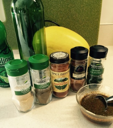 Spices for wet marinade